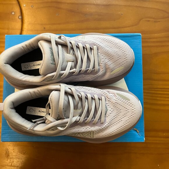 Hoka One One Women's Purple and Grey Trainers - Picture 7 of 8